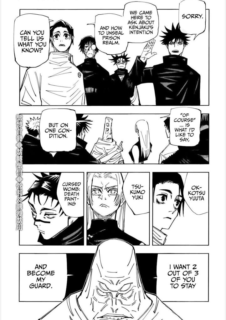 Jujutsu Kaisem Chapter 145