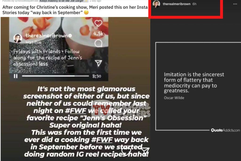 Meri Brown, Sister Wives