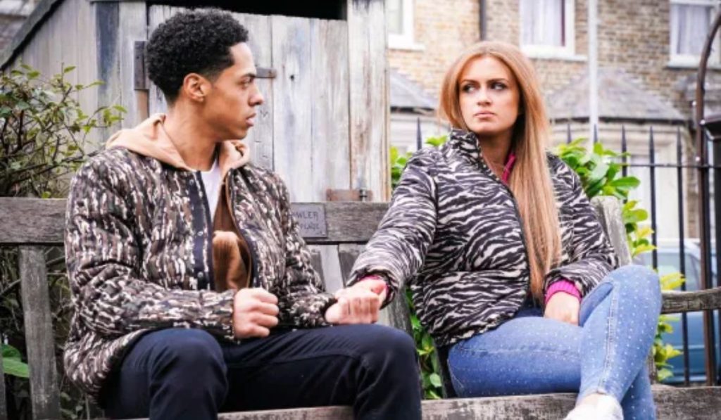 Tiffany Butcher Keegan Baker EastEnders