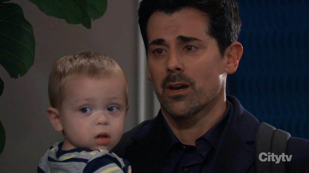 General Hospital-Adam Huss' Nikolas and his son, Ace