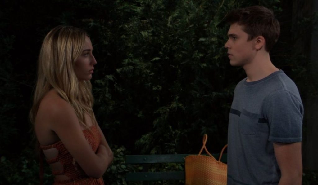 General Hospital-Josslyn Jacks and Cameron Webber