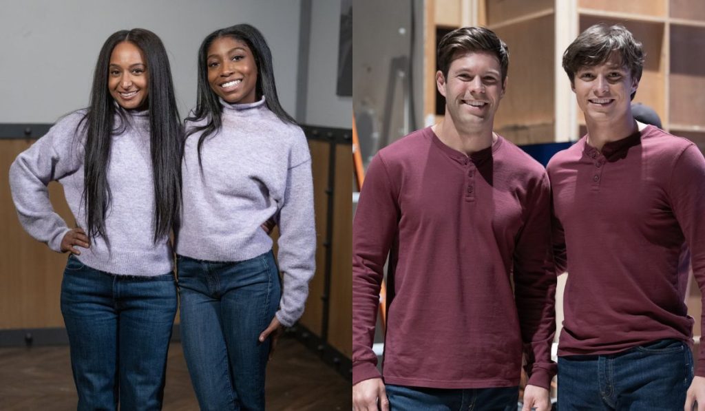 General Hospital-Chris Reid, Tanika Benjamin, Tabyana Ali and Nicholas Alexander Chavez 