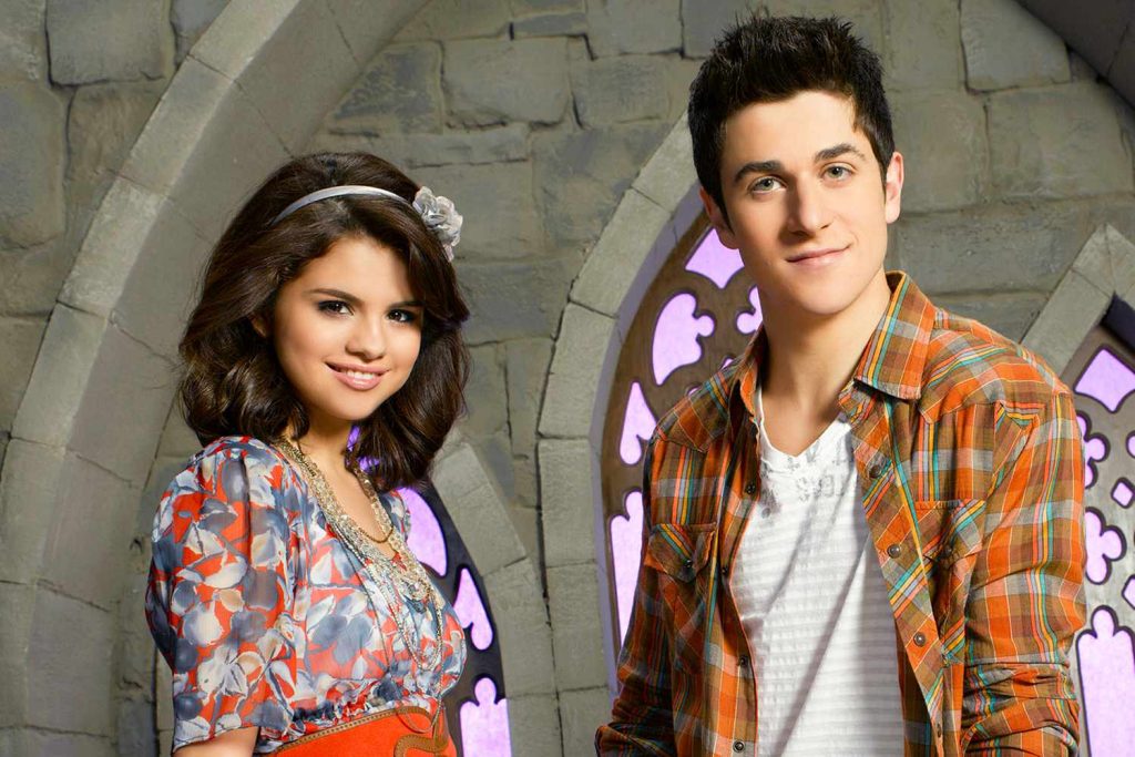 Selena Gomez and David Henrie