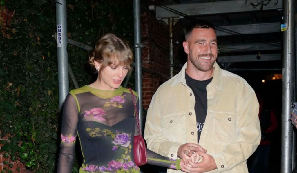 Taylor Swift and Travis Kelce