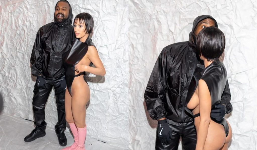 Bianca Censori and Kanye West