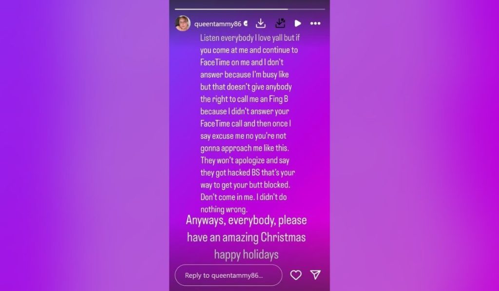 1000 Lb Sisters - Tammy Slaton Instagram