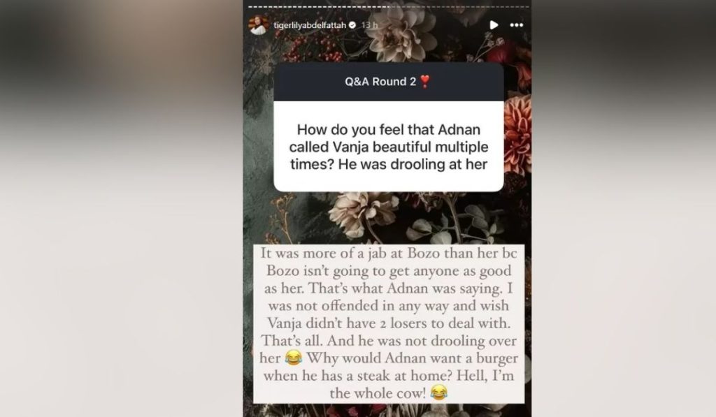 90 Day Fiance - Tigerlily Instagram SS