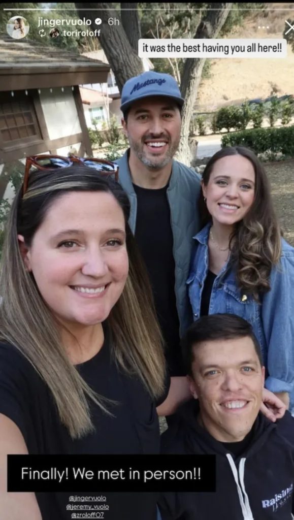 LPBW COUNTING ON DUGGAR NEWS JINGER JEREMY ZACH TORI