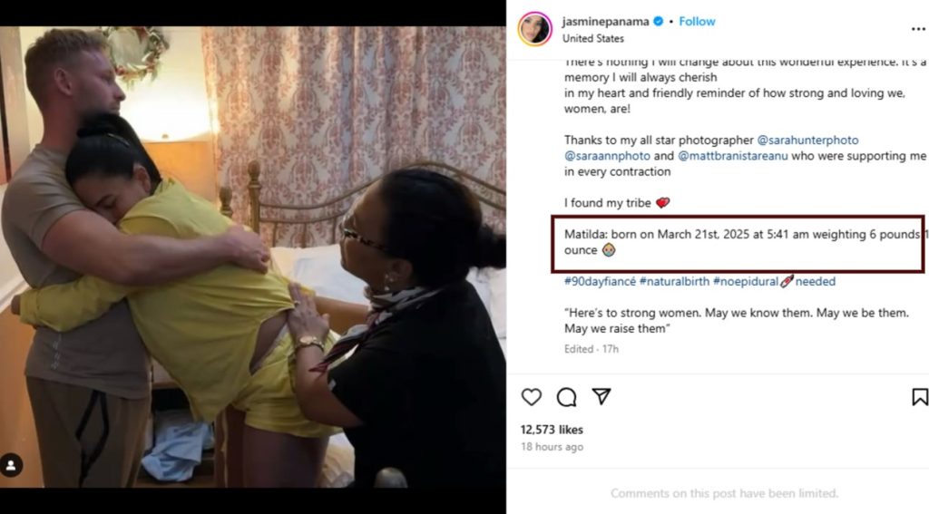 90 day fiance jasmine pineda birth