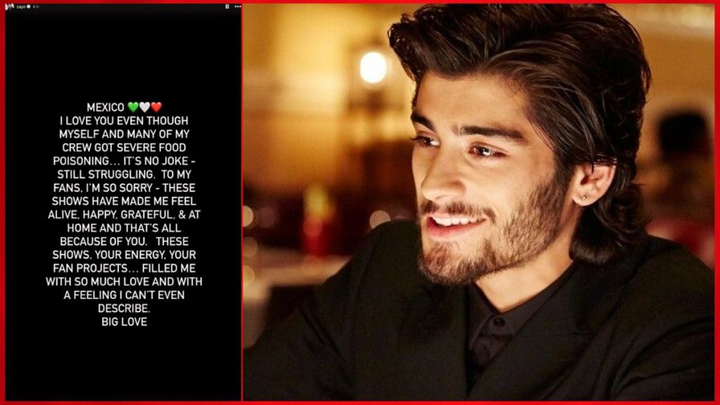 Zayn Malik health update